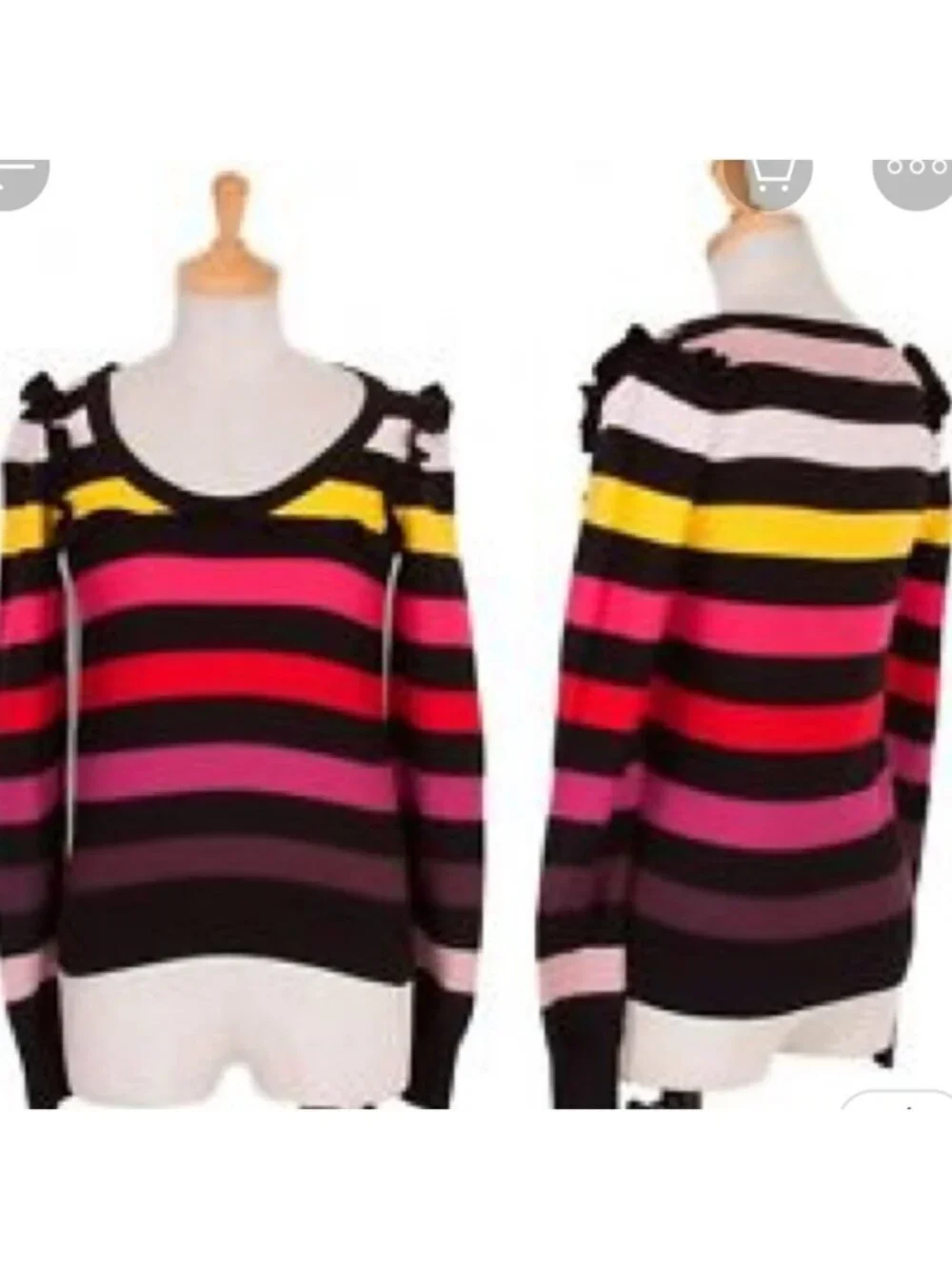 Sonia Rykiel For H&M multicolored knit sweater